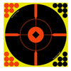 Birchwood Casey 34806 Shoot-N-C Bull's-Eye BMW Self-Adhesive Paper 8 Bullseye Yellow Target Paper w/Black Target & Red Accents 6 Per Pack