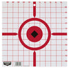Birchwood Casey 37210 Rigid Sight-In 12 Crosshair Hanging Tagboard Target White Target Board w/Orange & Black Target 10 Per Pack