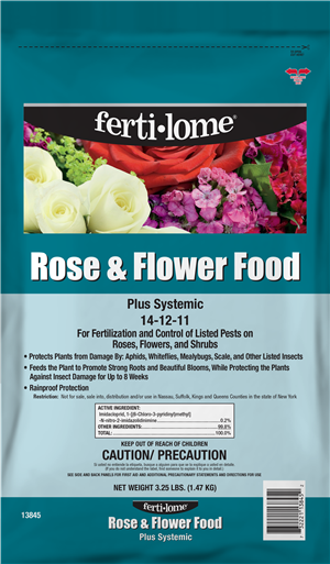 Ferti-lome Rose and Flower Food Plus Systemic 14-12-11