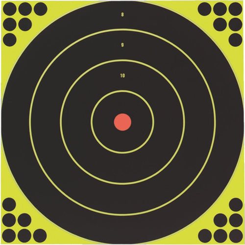 Birchwood Casey Shoot-N-C 12-Inch Sighting Adhesive Paper Bulls-Eye Target