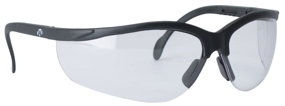 Walkers GWPCLSG Sport Glasses  Polycarbonate Clear Lens w/Black Frame