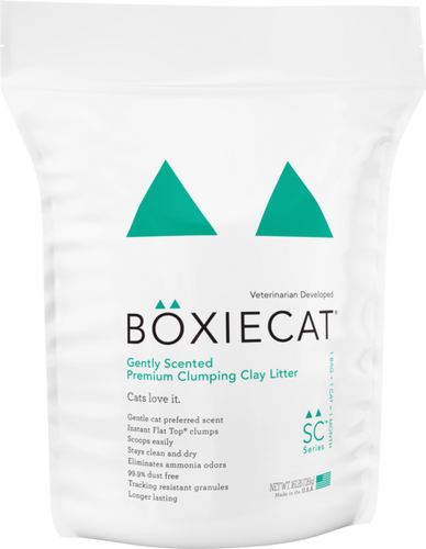 Boxiecat Gently Scented Premium Clumping Clay Cat Litter