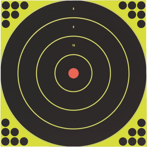 Birchwood Casey Shoot-N-C 12-Inch Sighting Adhesive Paper Bulls-Eye Target