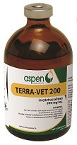 Aspen Veterinary Resources Terra Vet 200 250ml Beef Dairy Cattle Swine