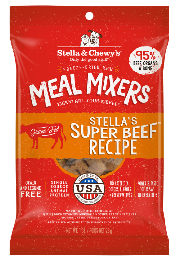 Stella & Chewy's Freeze Dried Raw Stella's Super Beef Meal Mixers